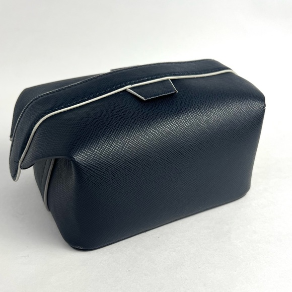 Anya Hindmarch toiletry makeup bag - Graphite/Blk color - Picture 4 of 6